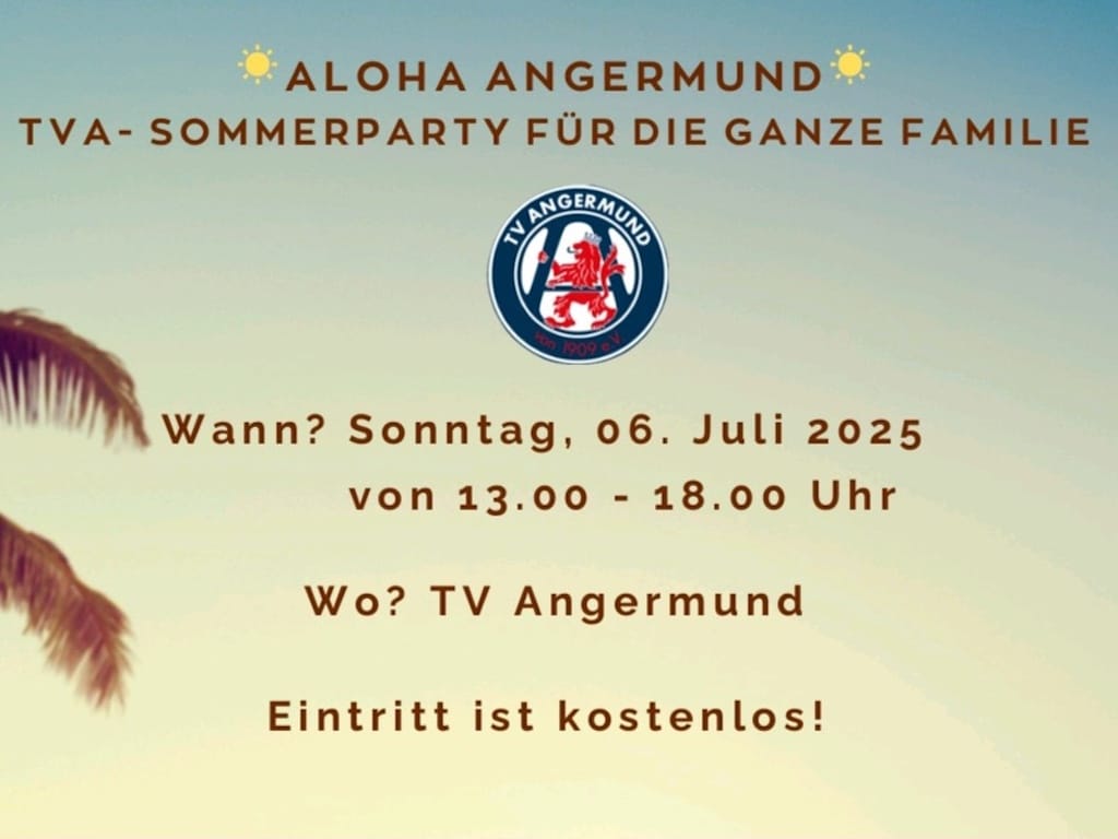 Es wird voll auf der Anlage des TVA beim Sommerfest am 6. Juli © TVA