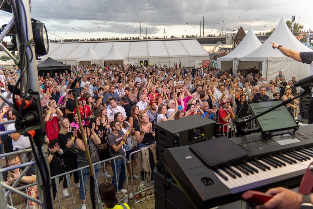 Tolle Stimmung auf der Festwiede © LB / Olaf Oidtmann