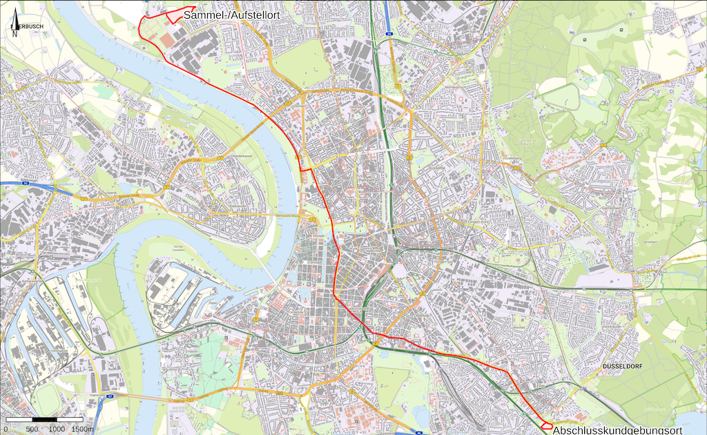 Großer Taxikorso in Düsseldorf erwartet – Polizei warnt vor Verkehrsbehinderungen