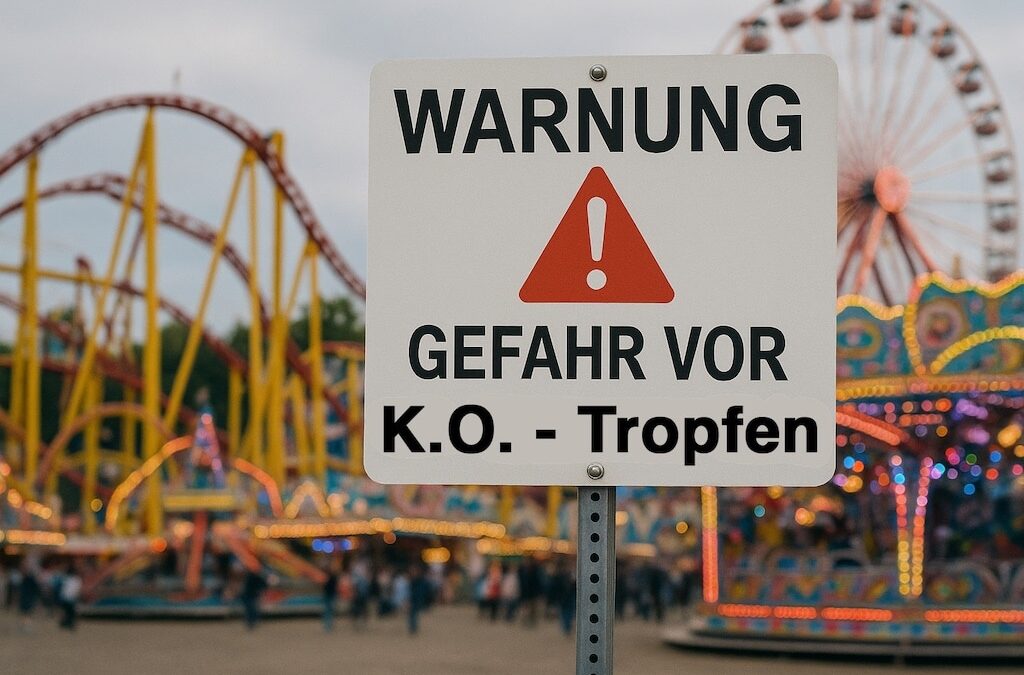 Vorsicht K.O.-Tropfen – Polizei warnt vor heimtückischer Gefahr auf der Rheinkirmes