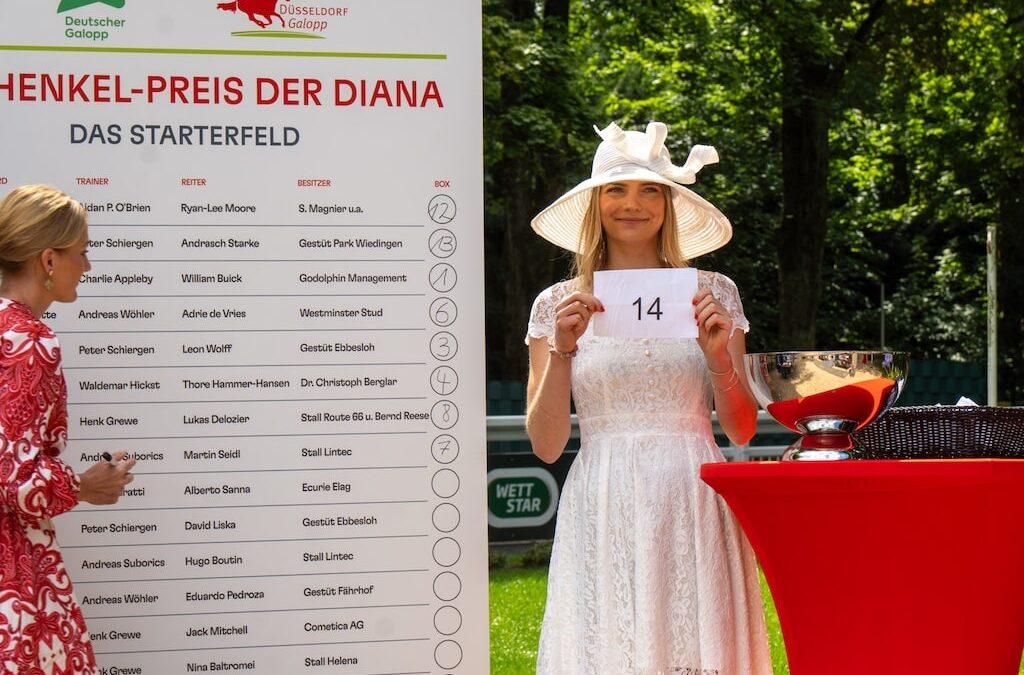 Premiere für neuen Führring beim Jubiläum des Henkel-Preises der Diana