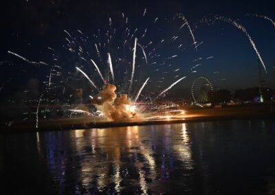 Augenblick der Explosion © Lokalbüro
