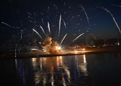 Augenblick der Explosion © Lokalbüro