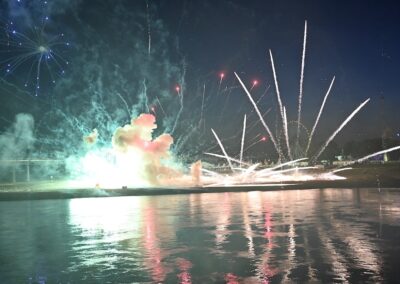 Augenblick der Explosion © Lokalbüro