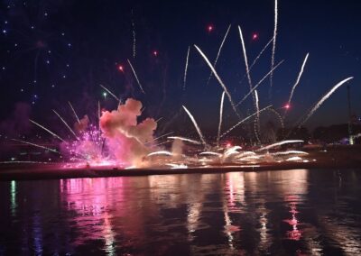 Augenblick der Explosion © Lokalbüro