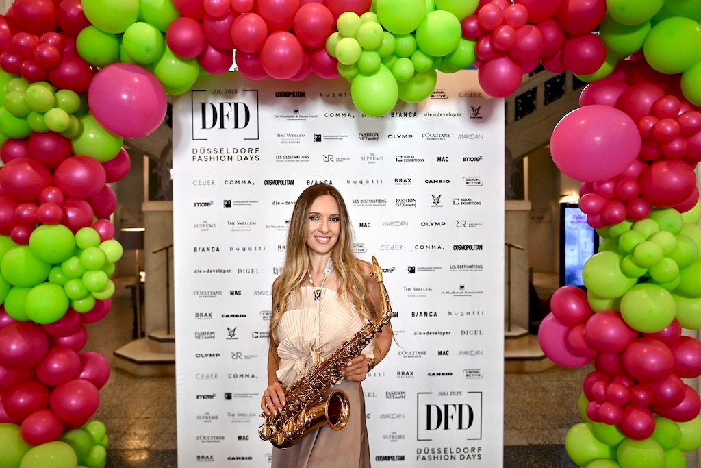 Saxophonistin Sophia Levia © Lokalbüro