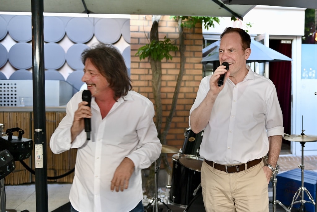 Theo Fitsos und Dr. Stephan Keller © Lokalbüro