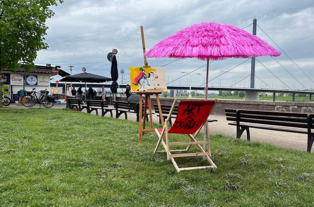 Francisco de Pájaro und „Art is Trash“ zurück in Düsseldorf – Finissage am 19. Juli!