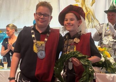 Feierlich ging es beim Krönungsball der Kaiserswerther Bruderschaft am 6. Juli zu © Dirk Japcke, Kaiserswerth