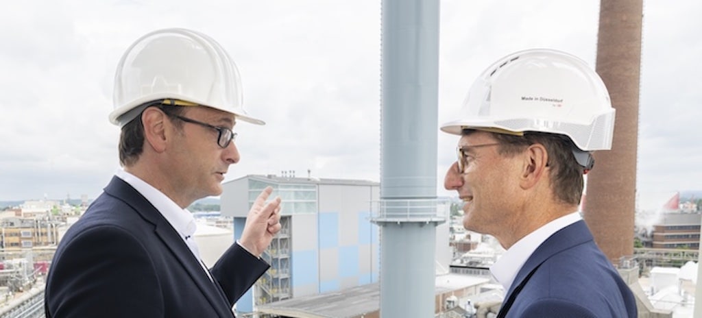 Stadtwerke Düsseldorf und Henkel: Energiezentrale für Fernwärmeprojekt nimmt Gestalt an