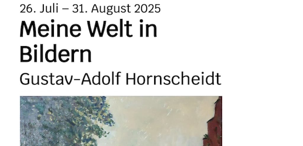 Gustav Hornscheidt zeigt seine Welt in Bildern