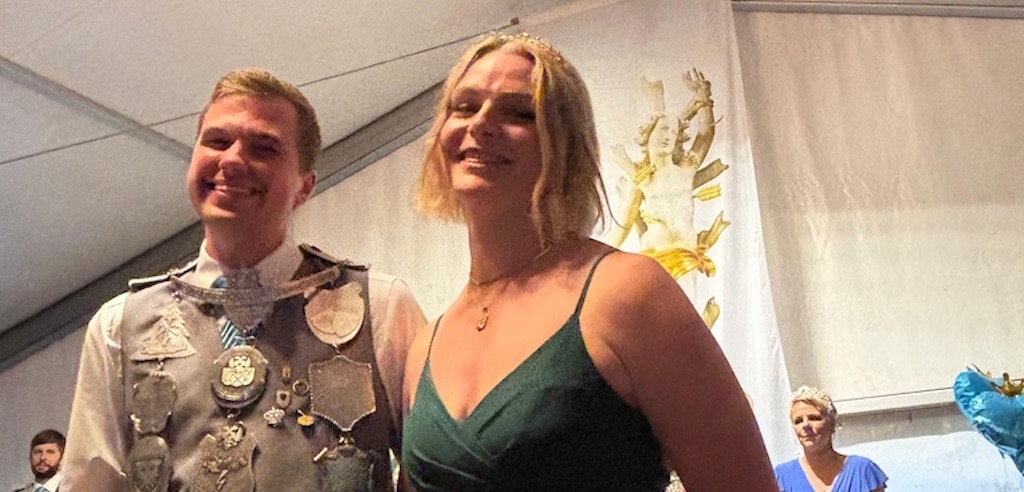 Die neuen Majestäten in Kaiserswerth