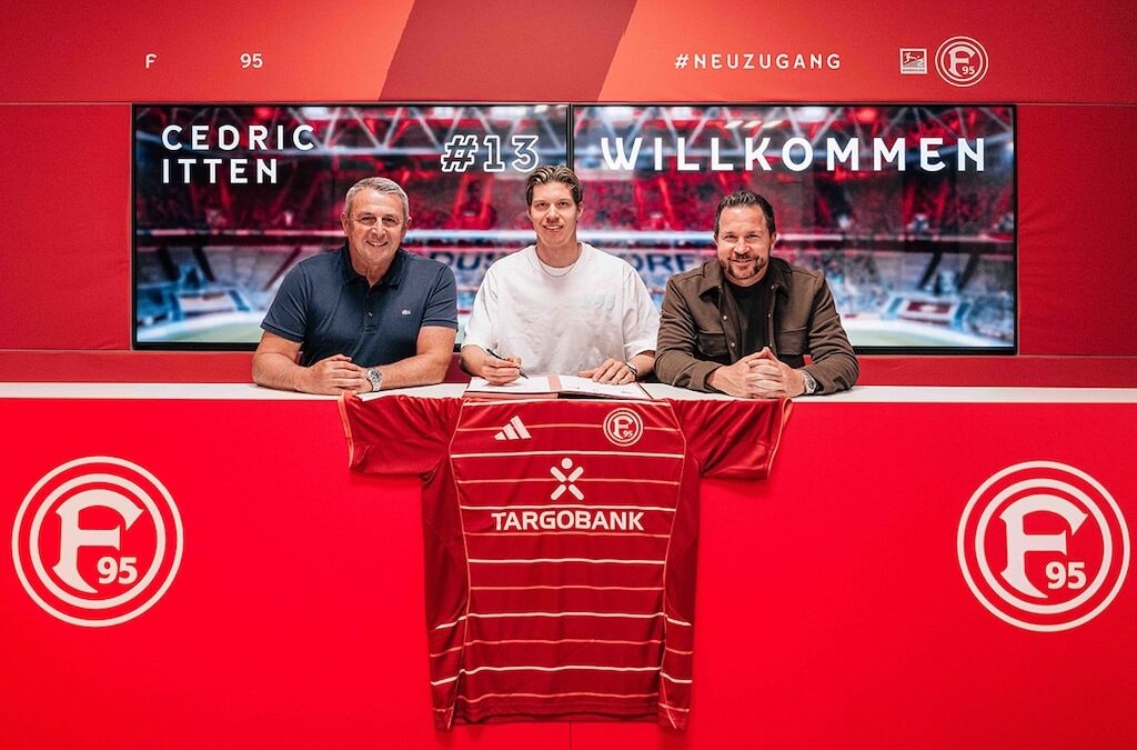 Fortuna Düsseldorf verpflichtet Cedric Itten als neuen Mittelstürmer