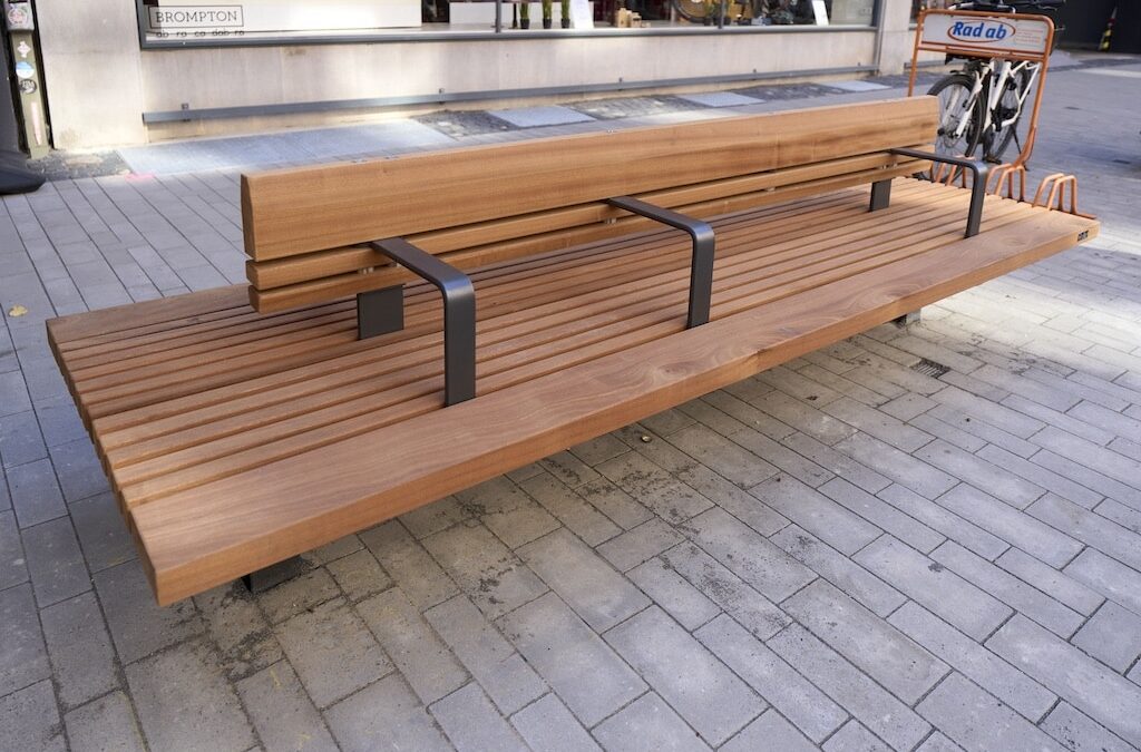 Bauarbeiten auf der südlichen Friedrichstraße im Plan