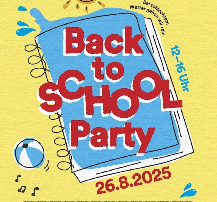 Ferienausklang bei der Back-to-School-Party im Freibad Benrath
