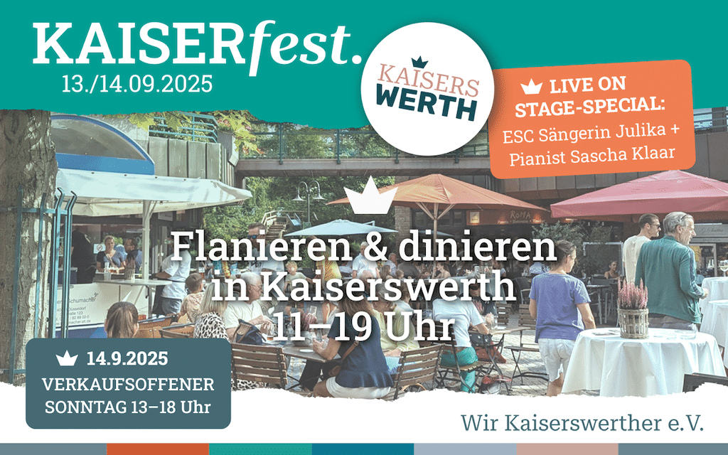 Mitte September ist Kaiserfest in Kaiserswerth