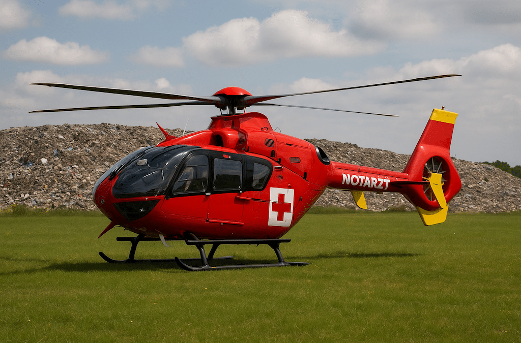 Feuerwehr befreit verschüttete Person in Düsseldorf-Hubbelrath