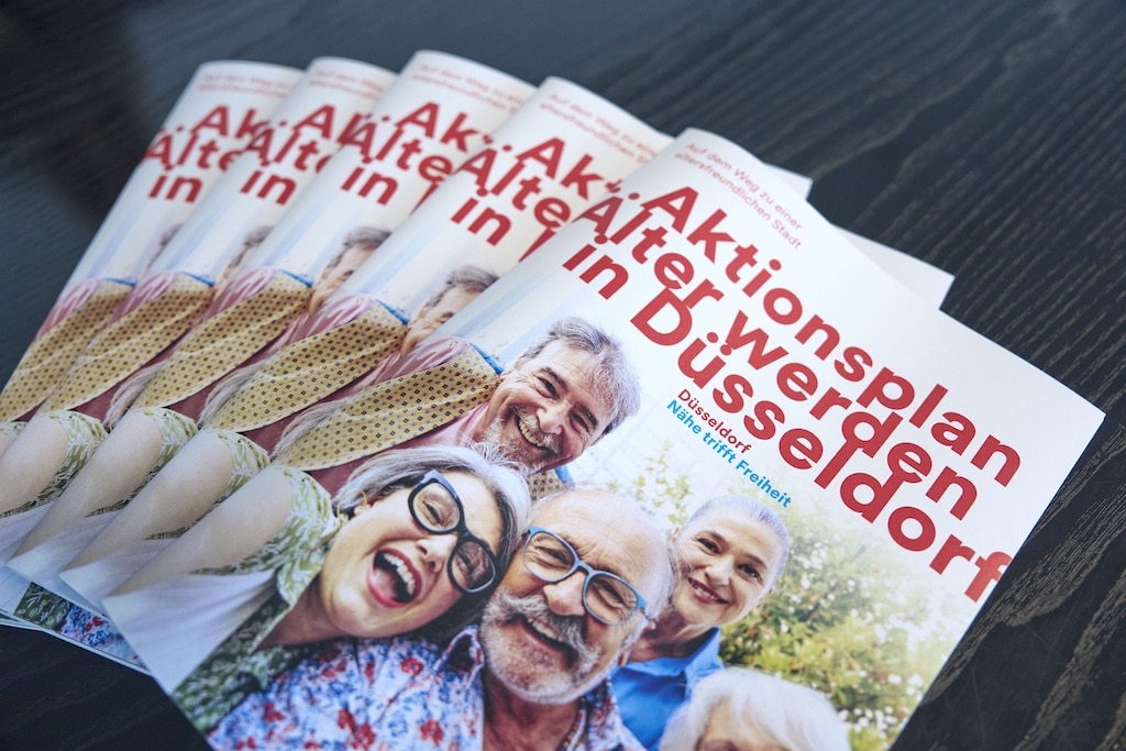 Der Aktionsplan "Älter werden in Düsseldorf"© Landeshauptstadt Düsseldorf/Claus Langer