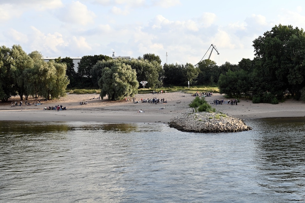 Blick auf den Paradiesstrand © Lokalbüro
