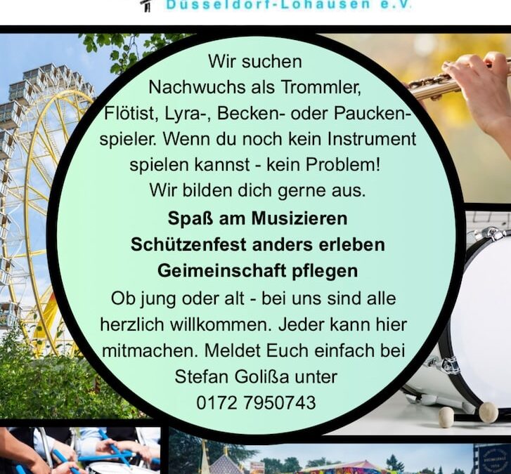 Tambourcorps Lohausen sucht Nachwuchs