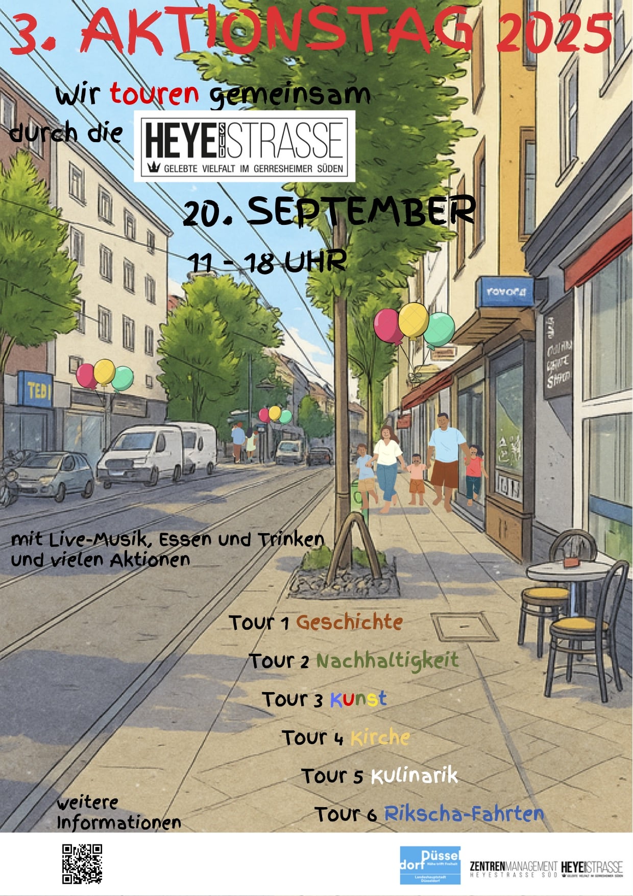 Aktionsplakat Heyestraße Aktionsplakat Heyestraße