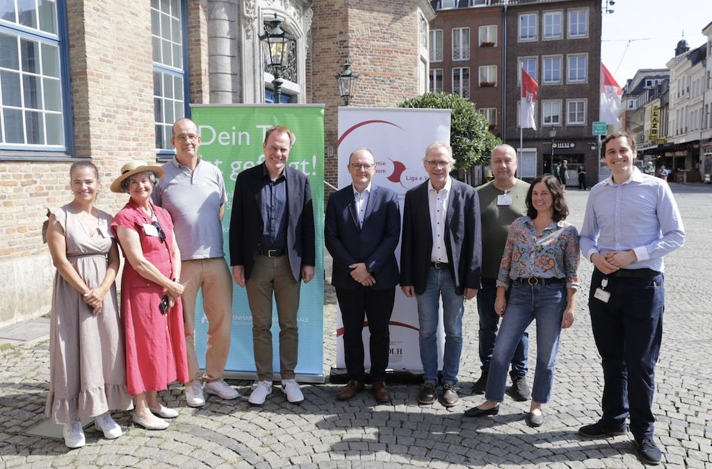 Stammzellen-Typisierungsaktion mit Oberbürgermeister Dr. Stephan Keller