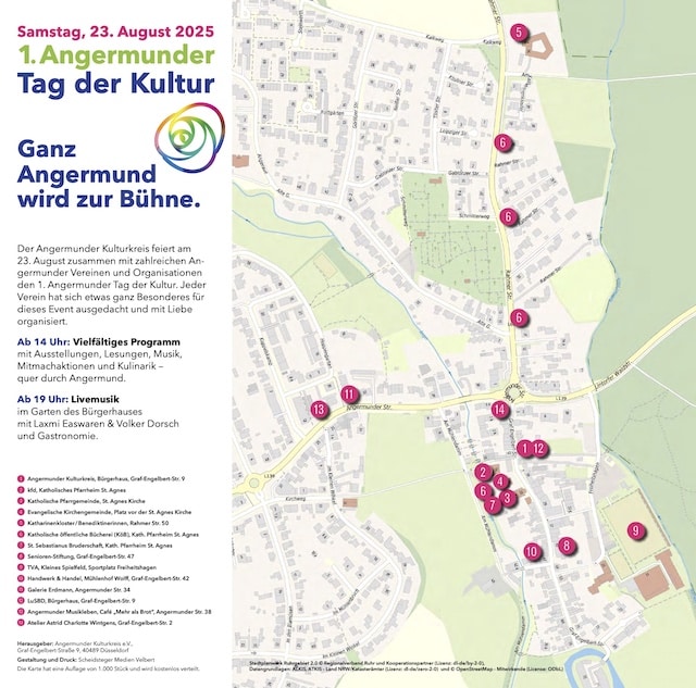 Am 23. August gibt es Kultur pur in Angermund