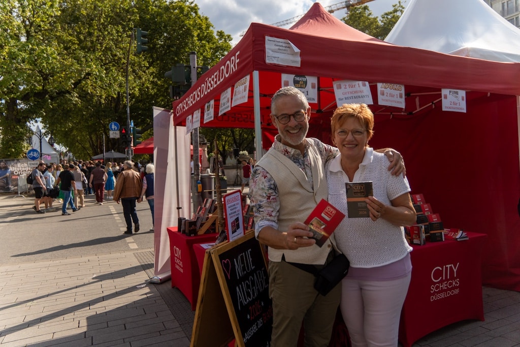 Elke und Martin Weiß hier beim Gourmet Festival auf der KÖ © Lokalbüro