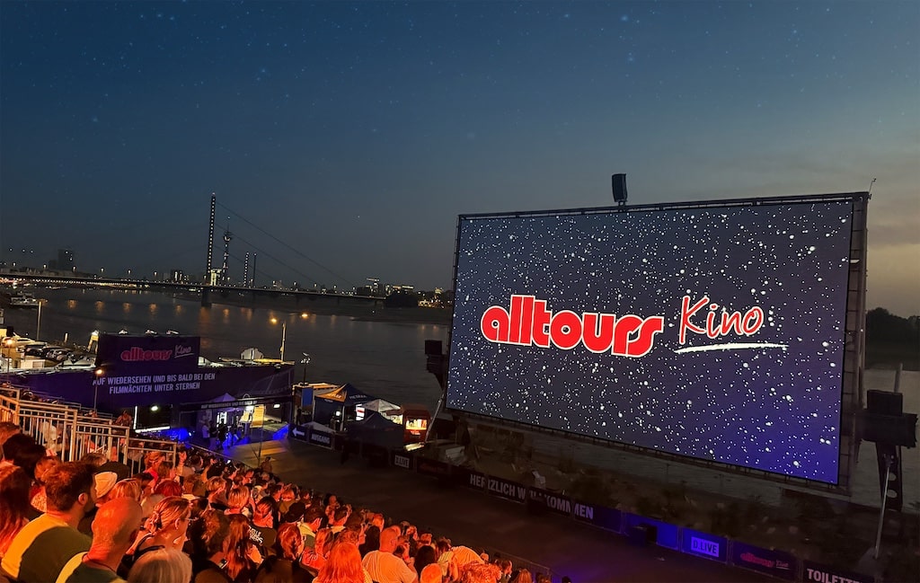 Halbzeit im alltours Kino 2025: Sommerhitze und Blockbuster-Finale am Rhein