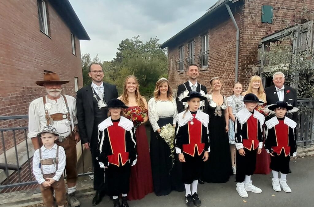 Die neuen Majestäten in Angermund