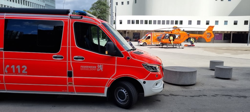 Arbeitsunfall bei Tiefbauarbeiten – Zwei Arbeiter schwer verletzt