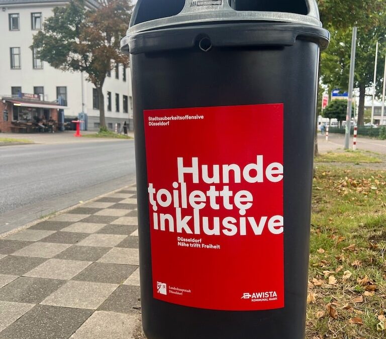 Stadtsauberkeitsoffensive bringt neue Mülleimer in die Stadtteile