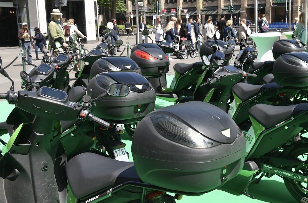 Die Stadtwerke Düsseldorf nehmen Abschied vom grünen E‑Roller: Bye bye,&nbsp;eddy!