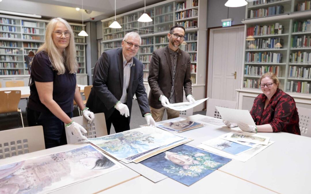 Bilderankauf zur Graphic Novel “Heinrich Heine. Eine Lebensfahrt”