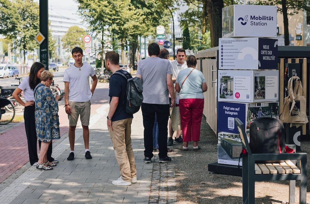 Eröffnung der Mobilitätsstation am S‑Bahnhof Wehrhahn
