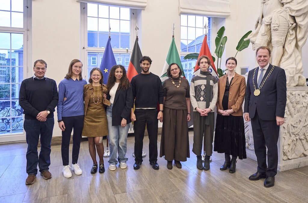 Einbürgerungsfeier im Düsseldorfer Rathaus