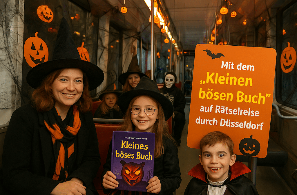 Mit dem „Kleinen bösen Buch“ auf Rätselreise durch Düsseldorf