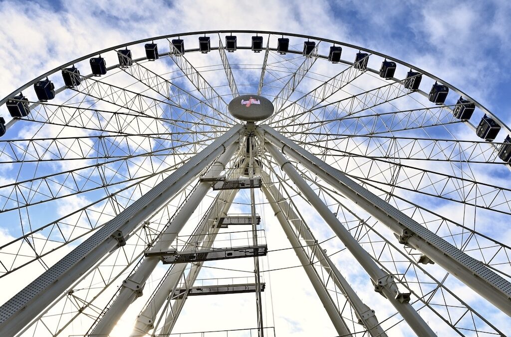 Das ‚Wheel of Vision‘ ist zurück – mit Aussicht und guter&nbsp;Tat