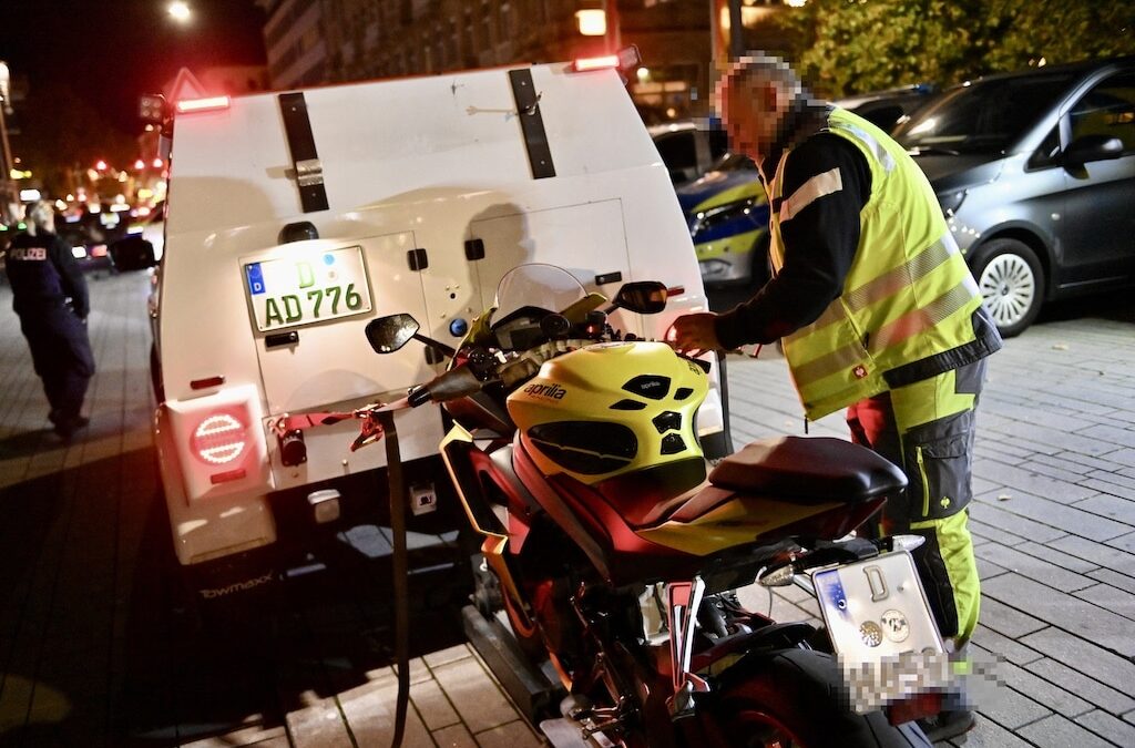 Behördenübergreifende Tuning- und Geschwindigkeitskontrollen der Polizei Düsseldorf – Eine kurze Bilanz