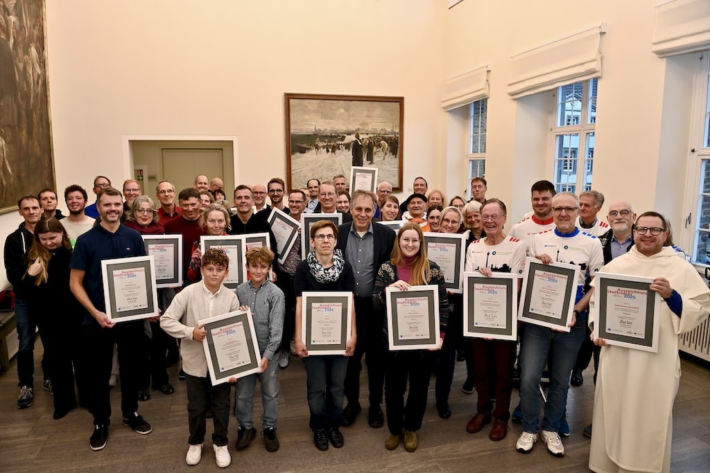 Ehrung der besten Düsseldorfer Teams im Rathaus © Lokalbüro