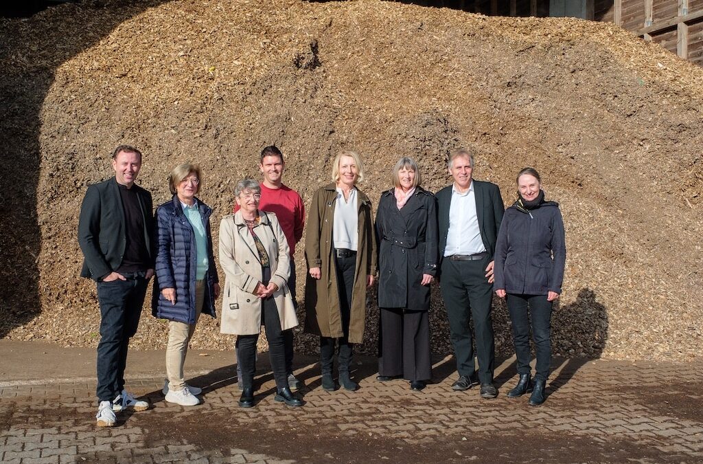 Bis zu 1.000 Tonnen CO₂-Einsparung jährlich: Neue Biomasseanlage am Hauptbetriebshof des Gartenamts in Betrieb