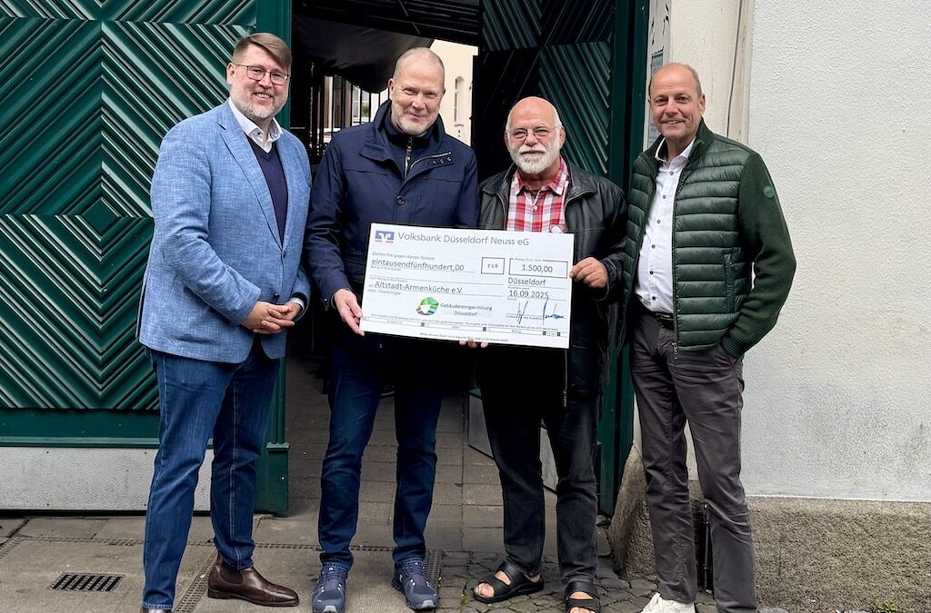 Gebäudereiniger-Innung spendet Tombola-Erlös