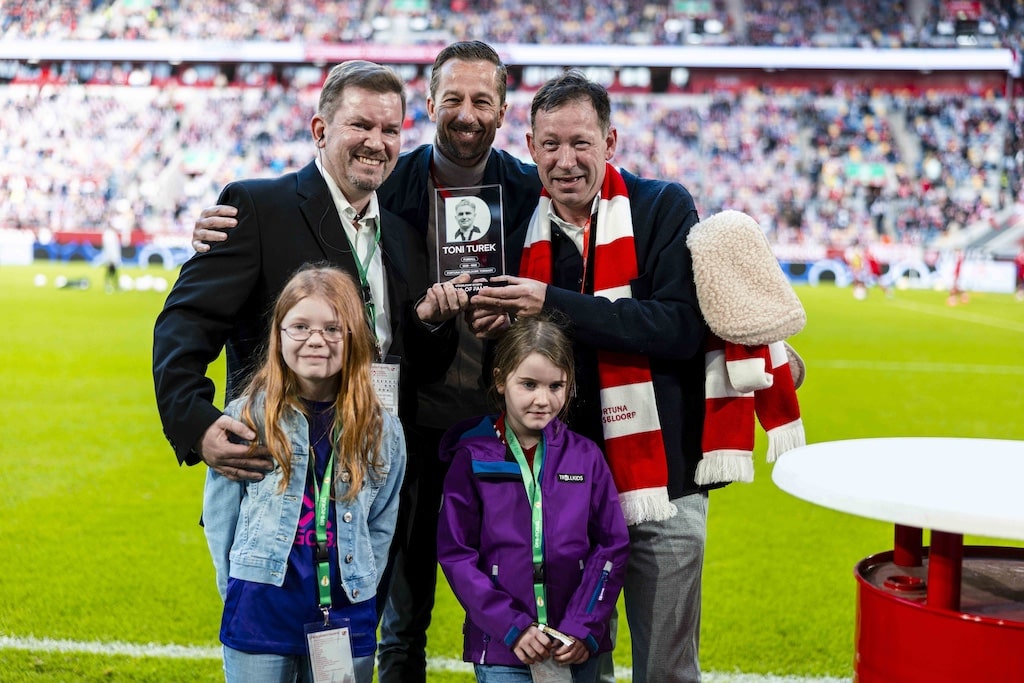 Oliver Turek, Björn Borgerding und Stadtdirektor Burkhard Hintzsche © D.SPORTS/Kenny Beele