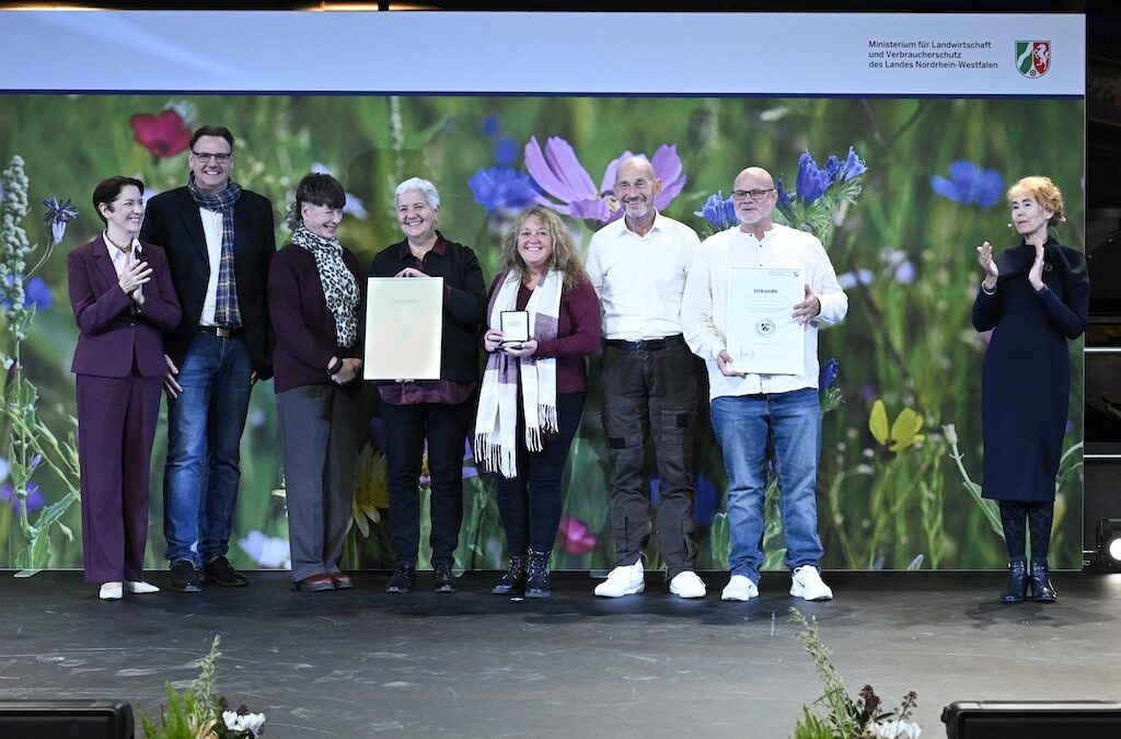 Kleingartenwettbewerb NRW: Silber für Oberbilker Anlage