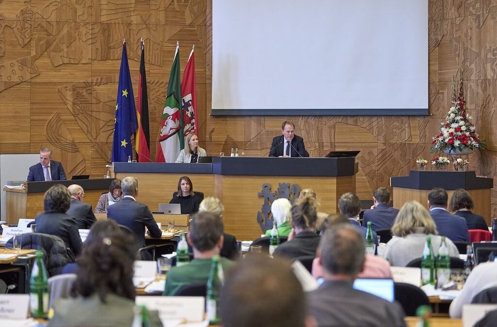 Konstituierende Sitzung des Stadtrates der Landeshauptstadt Düsseldorf