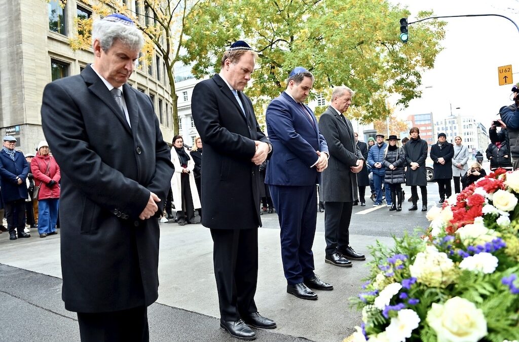 Landeshauptstadt Düsseldorf gedachte der Opfer der Novemberpogrome