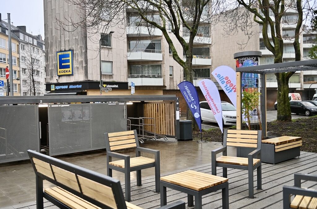 Zwei neue Mobilitätsstationen für Pempelfort