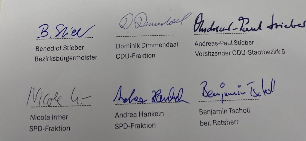 CDU und SPD besiegeln Koalition für den Düsseldorfer Norden