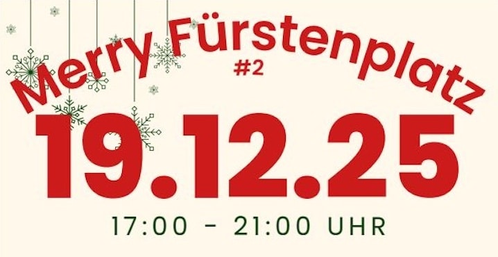 Glühwein, Tombola und Nachbarschaftsgefühl: Winterabend auf dem Fürstenplatz