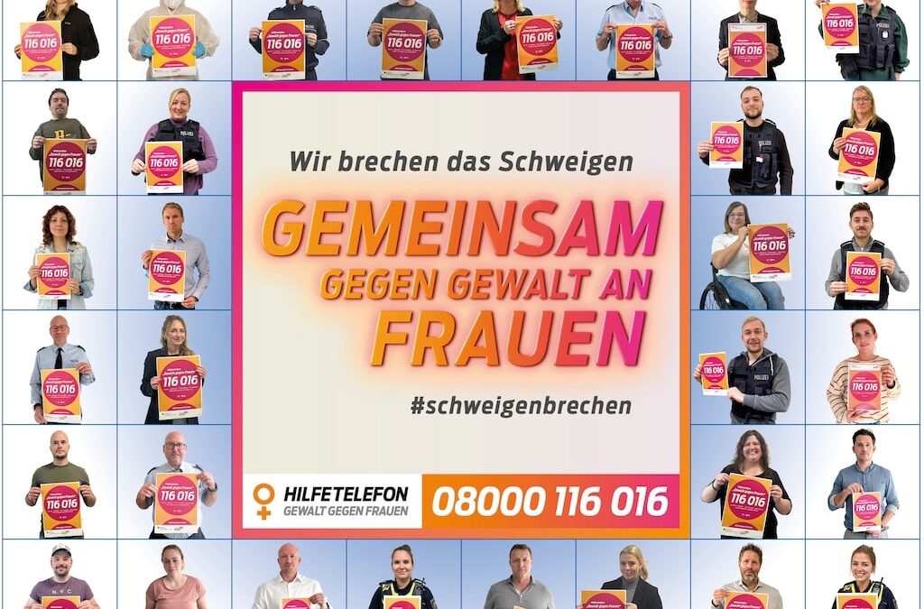 Internationaler Tag gegen Gewalt an Frauen: Düsseldorfer Polizei setzt deutliches Zeichen